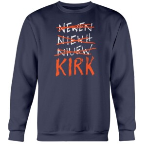 NEWEN NIEWH NIUEW KIRK SHIRT Kirk Nieuwenhuis New York Mets