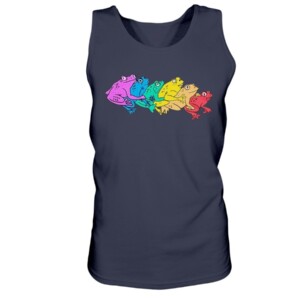 RAINBOW GAY FROG T-SHIRT LGBT