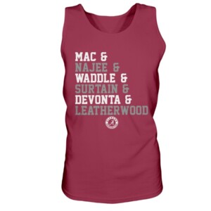 ALABAMA CRIMSON TIDE - CLASS OF 21 - MAC & NAJEE & WADDLE & SURTAIN & DEVONTA & LEATHERWOOD SHIRT