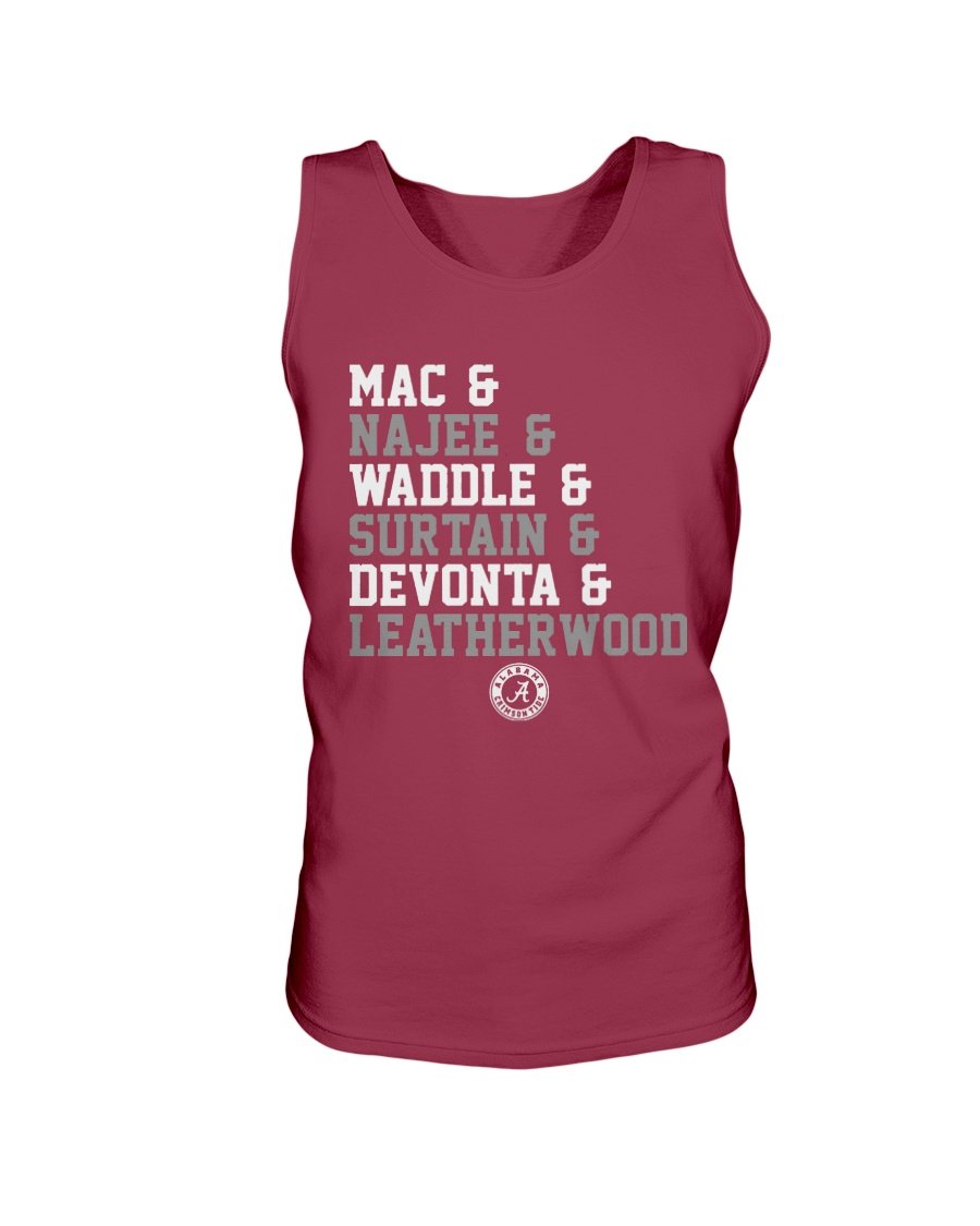 regular_607fbf7a-4d83-425e-a122-087c1fef9472 ALABAMA CRIMSON TIDE - CLASS OF 21 - MAC & NAJEE & WADDLE & SURTAIN & DEVONTA & LEATHERWOOD SHIRT