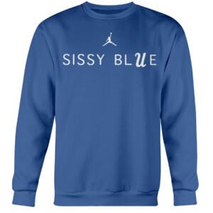 SISSY BLUE SHIRT UCLA Bruins football Ed Orgeron LSU Tigers football