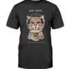 Cat in Headphone Cat-feine coffee then petting T-shirt Funny Cat Starbucks