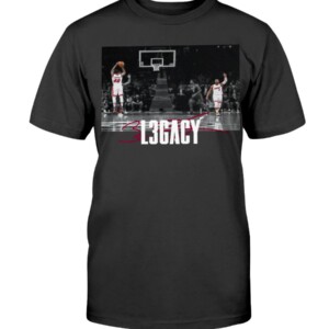 Haslem - Wade L3GACY Shirt Miami Heat Dwyane Wade Udonis Haslem Goran Dragic