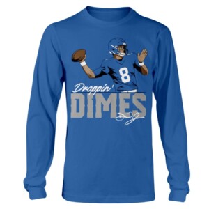 DROPPIN' DIMES SHIRT DANIEL JONES New York Giants
