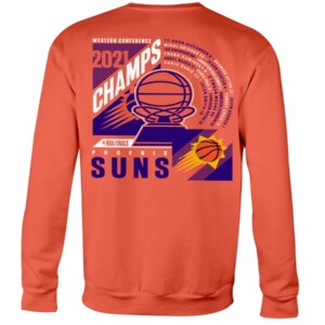 Suns 2021 Western Conference Champions Team Roster T-Shirt Phoenix Suns  2021 Western Conference Champions Team Roster