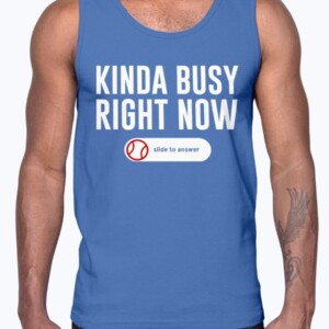 KINDA BUSY RIGHT NOW SHIRT J. T. Chargois - Los Angeles Dodgers