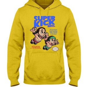Young Bucks Mario SHIRT Super Kick Bros Young Bucks Matthew Nicholas Massie Super Mario Bros 3 SummerSlam Young Bucks Super Mario shirt Young Bucks Summerslam shirt Young Bucks New shirt WWE