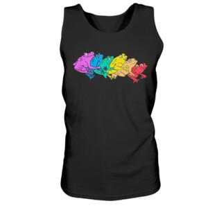RAINBOW GAY FROG T-SHIRT LGBT