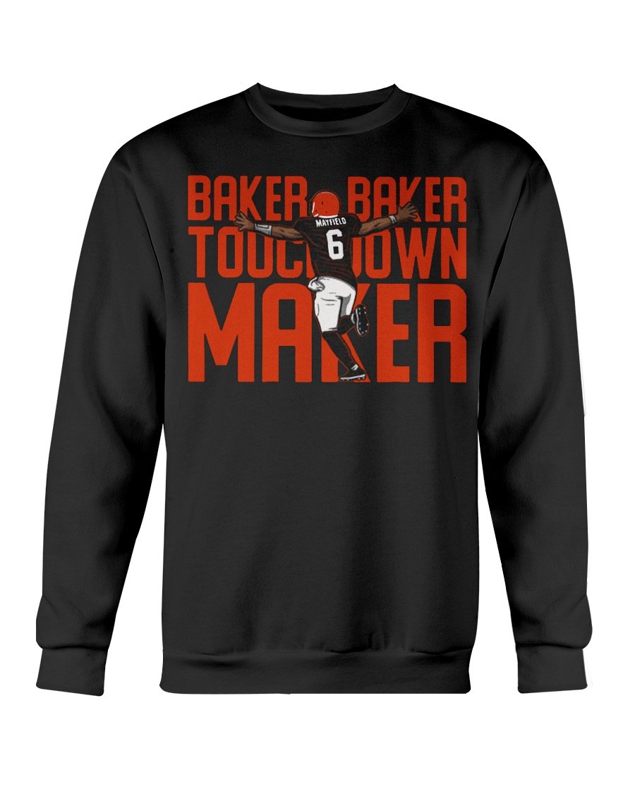 regular_66699413-cbdd-401f-8cbb-7cc899c81e56 BAKER BAKER TOUCHDOWN MAKER SHIRT Baker Mayfield Cleveland Browns