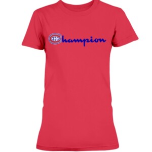 Champion Canadiens Shirt Montreal Canadiens 2021 Stanley Cup Champions - Champion Logo