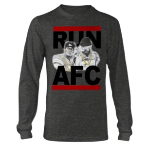 RUN AFC SHIRT Patrick Mahomes and Travis Kelce - Kansas City Chiefs