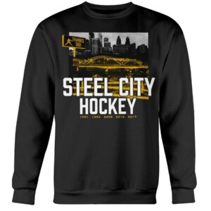 STEEL CITY HOCKEY SHIRT Sidney Crosby - Boston Bruins