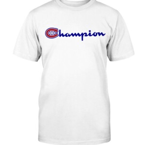 Champion Canadiens Shirt Montreal Canadiens 2021 Stanley Cup Champions - Champion Logo
