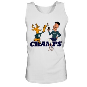 Bango & Giannis - Cheers The Trophy Shirt Bango- Giannis Antetokounmpo Milwaukee Bucks 2021 NBA Finals Champions Shirt