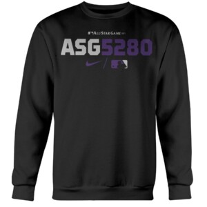 ASG5280 BLACK SHIRT 2021 MLB All-Star Game Nike We Are All Stars