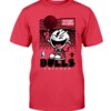 Pacman High Score Bulls Shirt Funny Pacman - Chicago Bulls shirt font