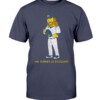Mr. Burnes Is Excellent Shirt Corbin Burnes - Milwaukee Brewers - Funny Simpson