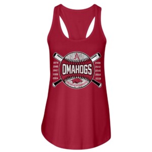 OMAHOGS SHIRT 2021 Arkansas Razorback years Arkansas has played in Omaha