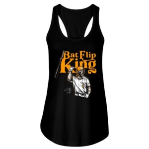 BAT FLIP KING SHIRT DREW GILBERT Tennessee Volunteers Baseball