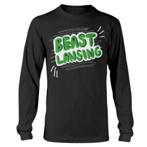 MSU BEAST LANSING CROPPED SHIRT Michigan State Spartans football