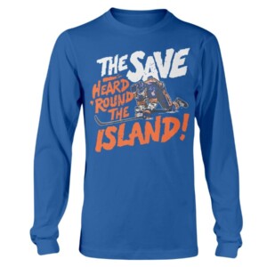 THE SAVE HEARD 'ROUND THE ISLAND SHIRT Ryan Pulock New York Islanders
