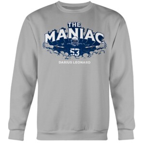 THE MANIAC SHIRT Darius Leonard Indianapolis Colts