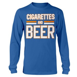 CIGARETTES AND BEER SHIRT New York Islanders