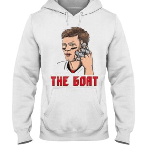 TOM BRADY THE GOAT SHIRT Tampa Bay Buccaneers Super Bowl LV Champions T-Shirt
