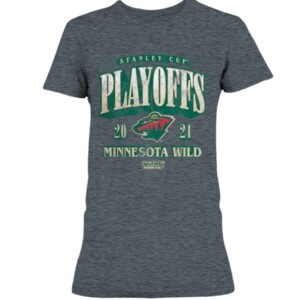2021 Stanley Cup Playoffs T-Shirt Minnesota Wild