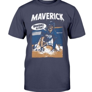 BASEBALL IS FUN SHIRT Brett Phillips Milwaukee Brewers