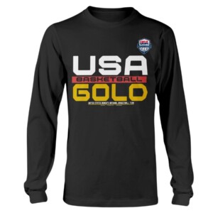 2020 Summer Olympics women's USA Basketball Gold Medal T-Shirt