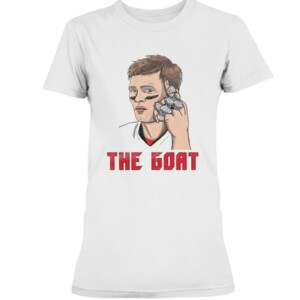 TOM BRADY THE GOAT SHIRT Tampa Bay Buccaneers Super Bowl LV Champions T-Shirt