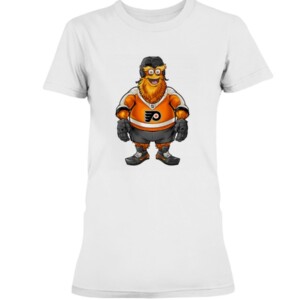 Gritty shirt Cam Atkinson Philadelphia Flyers Atkinson wears Gritty shirt in media availability after trade to Flyers