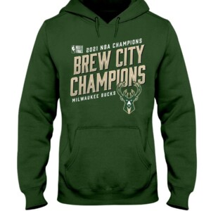 BREW CITY CHAMPIONS SHIRT Milwaukee Bucks 2021 NBA Finals Champions