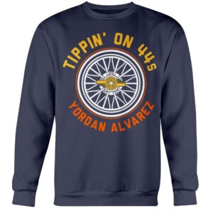 TIPPIN' ON 44S SHIRT Yordan Alvare - Houston Astros