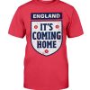 It's Coming Home England Red T-Shirt 2020 UEFA European Championship