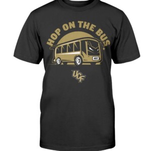 UCF HOP ON THE BUS SHIRT Gus Malzahn UCF Knights football