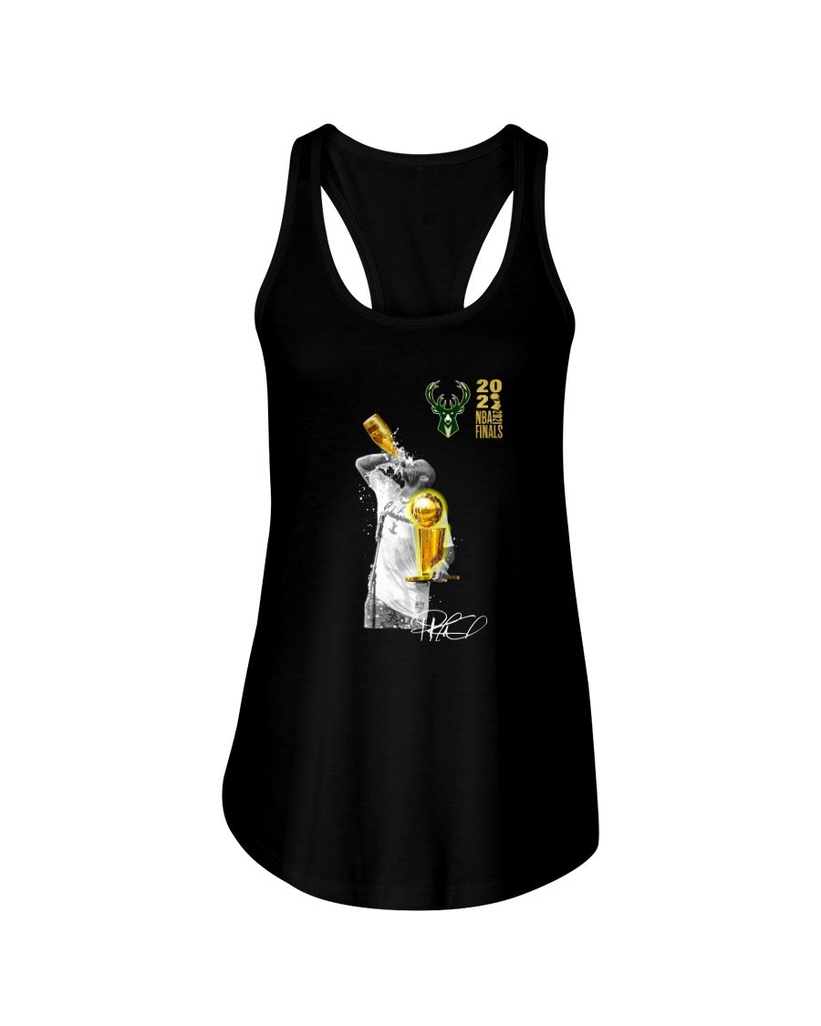 regular_77a94e6d-87a5-4666-b614-cd078f94bb62 Tucker chugging and spitting out Champagne Shirt P.J. Tucker Milwaukee Bucks 2021 NBA Finals Champions