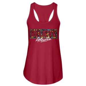 BELIEVE ATLANTA SHIRT Hawks Stained-Glass Logo Atlanta Hawks 2021 NBA Playoffs