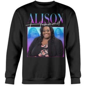 Alison Hammond Vintage Throwback Homage T-Shirt Alison Hammond This Morning Unisex Vintage Throwback Homage T-Shirt