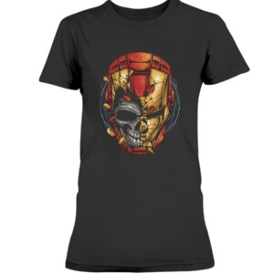 Iron Man Skull avengers mashup Superhero T-Shirt 3000 REASONS WORTH DYING