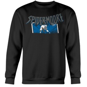 SPIDER-MOORE SHIRT D.J. MOORE Carolina Panthers