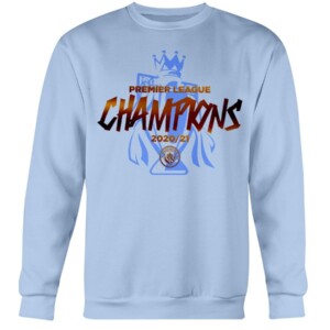 Manchester City Premier League 2020 -2021 Champions Shirt