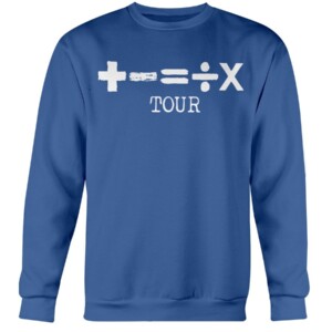 +-=÷x Tour Shirt Ed Sheeran