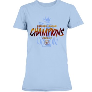 Manchester City Premier League 2020 -2021 Champions Shirt