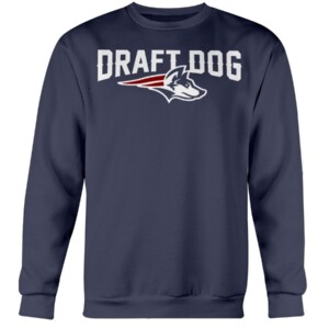 DRAFT DOG SHIRT Bill Belichick's dog - New England Patriots
