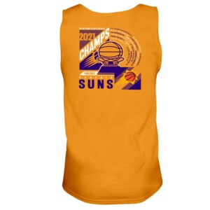 Suns 2021 Western Conference Champions Team Roster T-Shirt Phoenix Suns  2021 Western Conference Champions Team Roster
