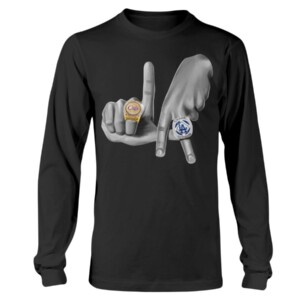 LA Hands x Rings Shirt The LA Rings x CBLA tee  – Can't Beat LA Los Angeles Lakers Los Angeles Dodgers Phil Handy