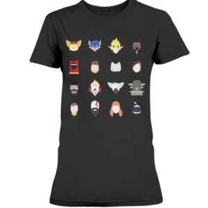 Character Icons T-Shirt PlayStation Studios Character Icons