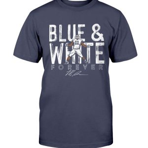 BLUE AND WHITE FOREVWE SHIRT Micah Parsons - Dallas Cowboys